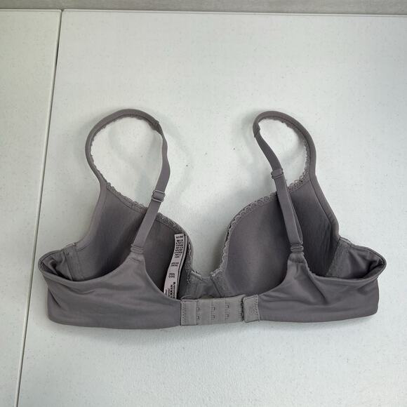 Victoria’s Secret Size 34B Bra Lined Demi T-Shirt Coverage Underwire Push Up - Picture 4 of 16